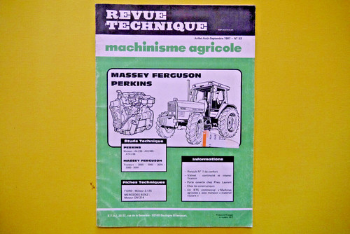 Revue technique machinisme - technique,