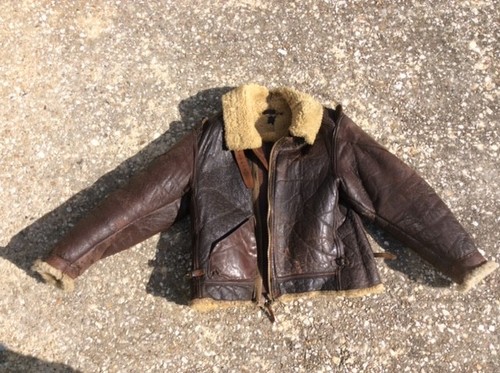 Blouson vol ww2 en - de, cuir