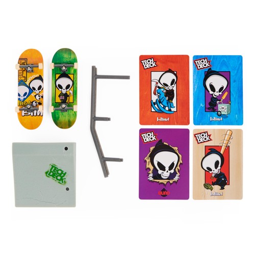 Pack versus finger skate - pack, 2