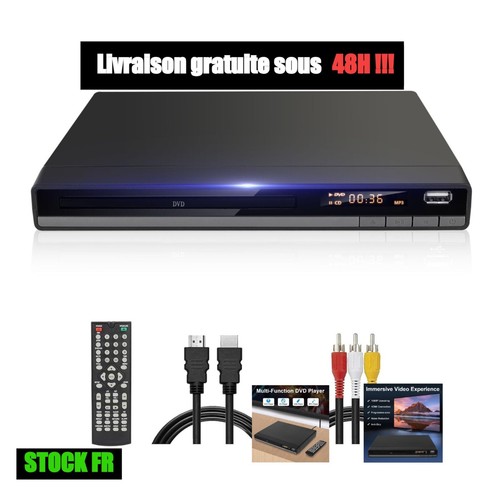 Lecteur dvd jovell - hd, dvd-168