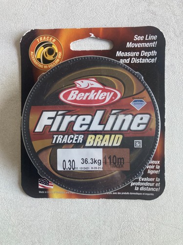 Pêche tresse berkley - pêche,