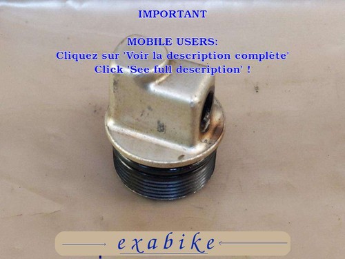 Bouchon fourche gauche pour - gauche,