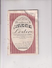 Circa 1920. Catalogue