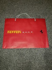 Ferrari Shop Paper Bag Shopping Sac Advertisement Prop Souvenir