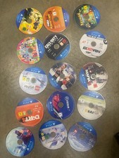15x PLAYSTATION 4 Ps4 Jeux
