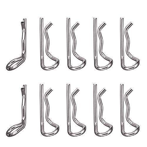 Body clips 18mm silver - clips,
