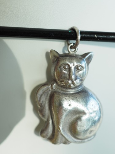 Pendentif ancien argent massif - pendentif,