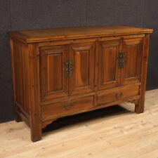 Buffet chinois meuble cabinet enfilade vintage commode orientale 20ème siècle