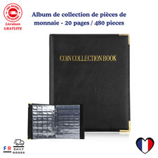 Album de collection de pièces