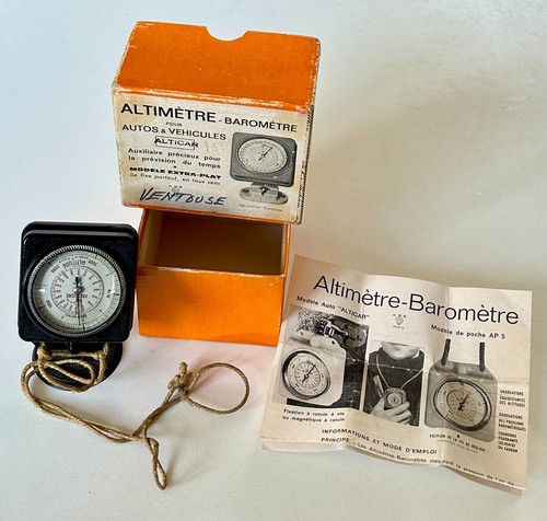 Ancien altimètre baromètre - ancien,
