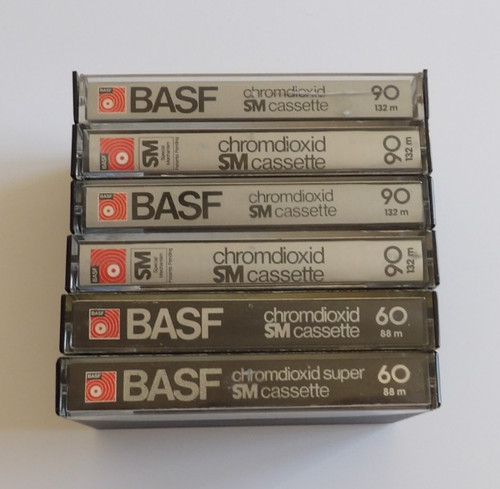Lot cassettes audio basf - ,