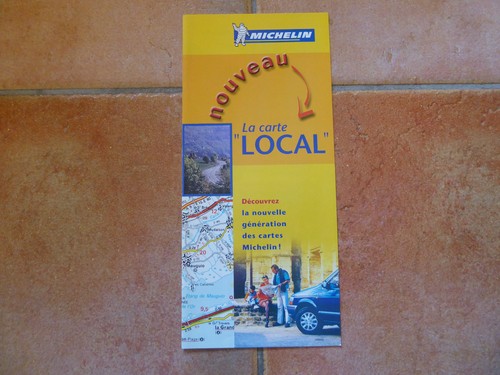 Brochure cartes michelin - cartes,