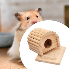 Hamster bois maison habitats décor Cage accessoire pour souris Rat Hamster