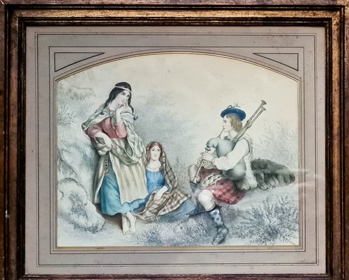 Ecole romantique ecossaise - romantique,