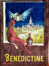 Tapis de cartes PUBLICITAIRE  Liqueur " BENEDICTINE " D'après Leonetto CAPPIELLO