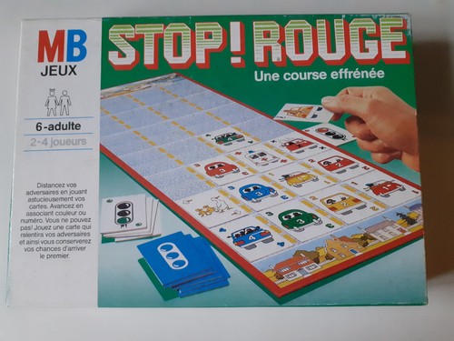 Ancien jeu stop rouge - ancien,