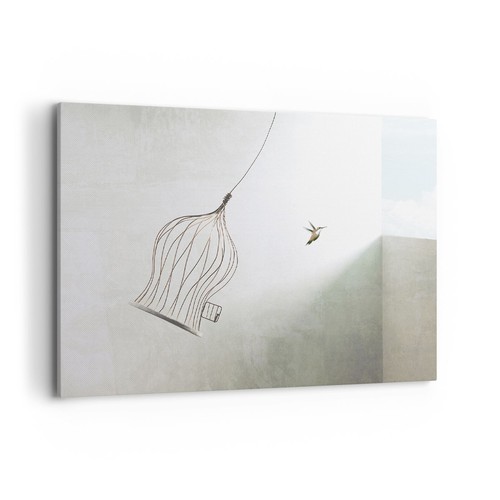 Impression sur toile 100x70cm - sur,