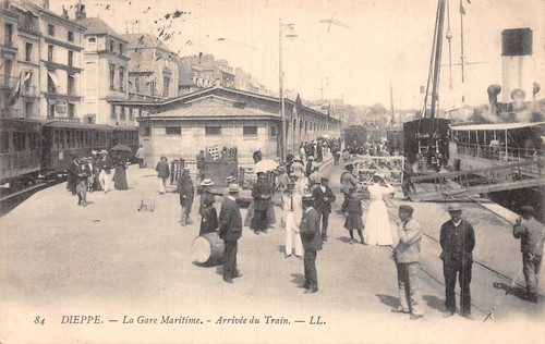 Dieppe gare maritime - la,