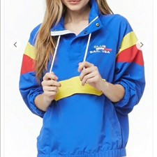 Forever 21 Blue Windbreaker