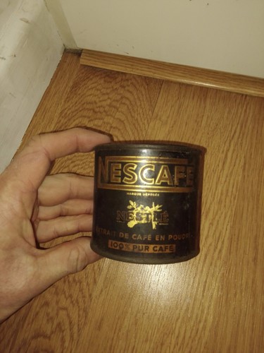 Boite ancienne nescafé - boite, /