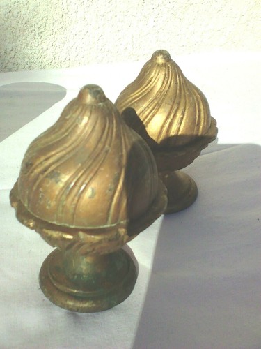 Ancienne paire embout - ancienne, d'embout