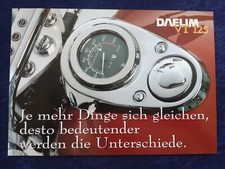 1997 Daelim VT 125 Brochure