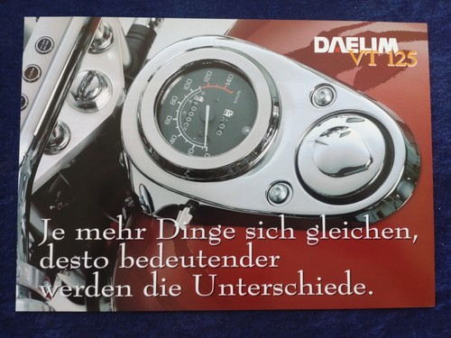 1997 daelim 125 brochure - vt,