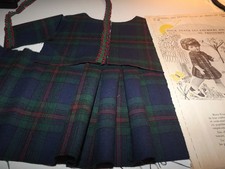 2 KITS découpés VETEMENT  poupee .Francoise + Michel MODES ET TRAVAUX Mars  1962