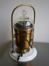 Coffee machine 19°s depression copper porcelain coffee maker percolator old