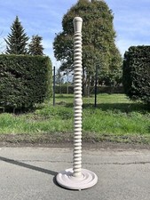 Charles Dudouyt Pied de Lampe Lampadaire Art Deco Moderniste Design Bois Tourné