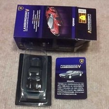 Kyosho 1/64 Lamborghini V Lamborghini Silhouette Noir Lamborghini 5 Minicar