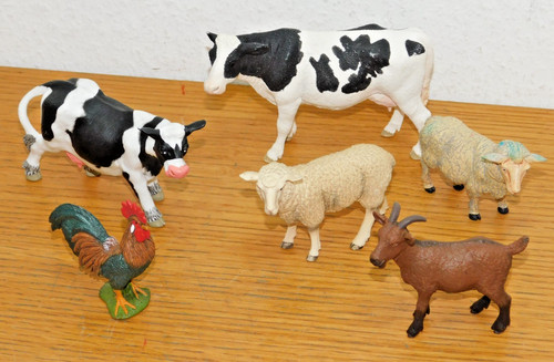Lot schleich vache mouton - lot, 6