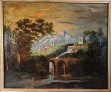 Tableau XIXéme signé Huile/