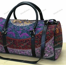 Sac De Sport En Coton Mandala Fantaisie Ombre Pour Voyage, Sac De Gym