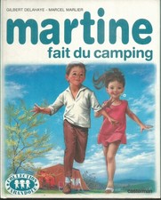 Martine fait du camping