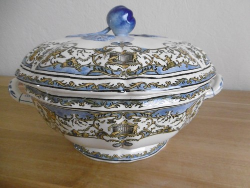 Soupiere faience gien - faience, decor