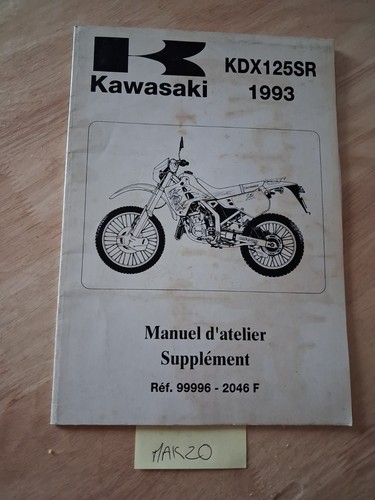 Kawasaki kdx125sr 1991 1992 - kawasaki,
