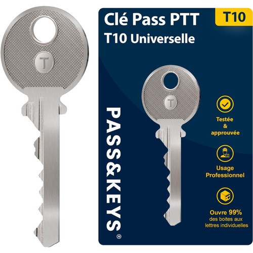 Clé ptt t10 pass - clé,