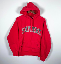 Supreme Water Bubble Hoodie Adult Medium Red Heavyweight Sweatshirt