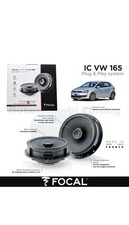 Enceintes Arrière FOCAL Plug & Play IC VW 165 120W Pour POLO, GOLF 6, PASSAT