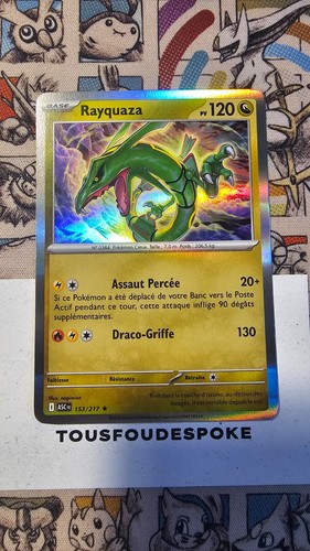Rayquaza 153 217 neuf holo - -,