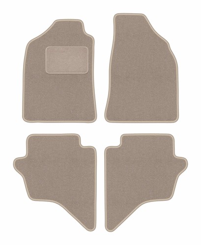 Tapis sol velours beige - sol, en