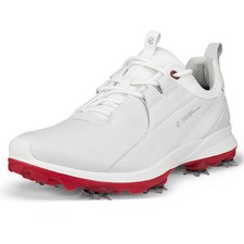 Ecco Femmes 2025 Biom Tour Dentelle Cuir Étanche Fluidform Dopés Golf Chaussures