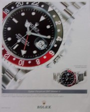 publicite    montre  ROLEX