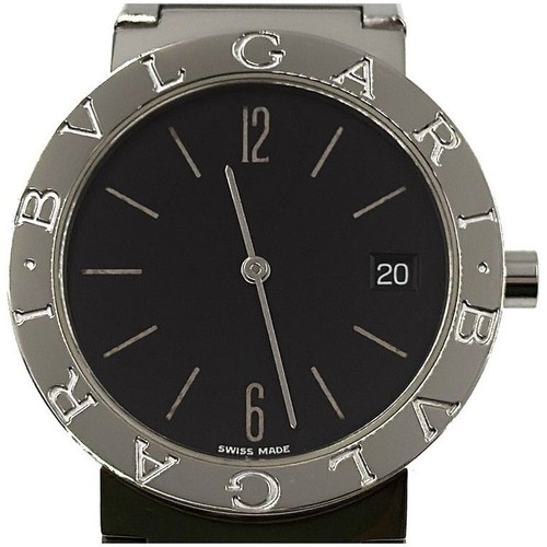 Bulgari montre acier - en,