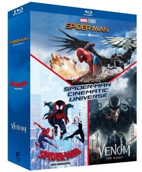 Coffret spider man cinematic - coffret, spider-man