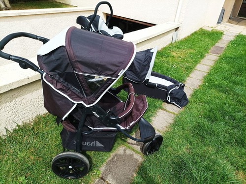 Landau poussette combi - poussette,