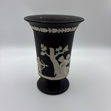 Wedgwood Black Jasperware Vase