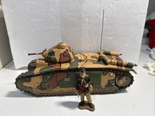 King & Country ~ WWII French ~ Char B1 Bis ~ FOB010 ~ EUC Box