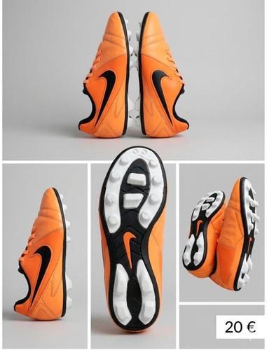 Crampons nike orange - #crampons,